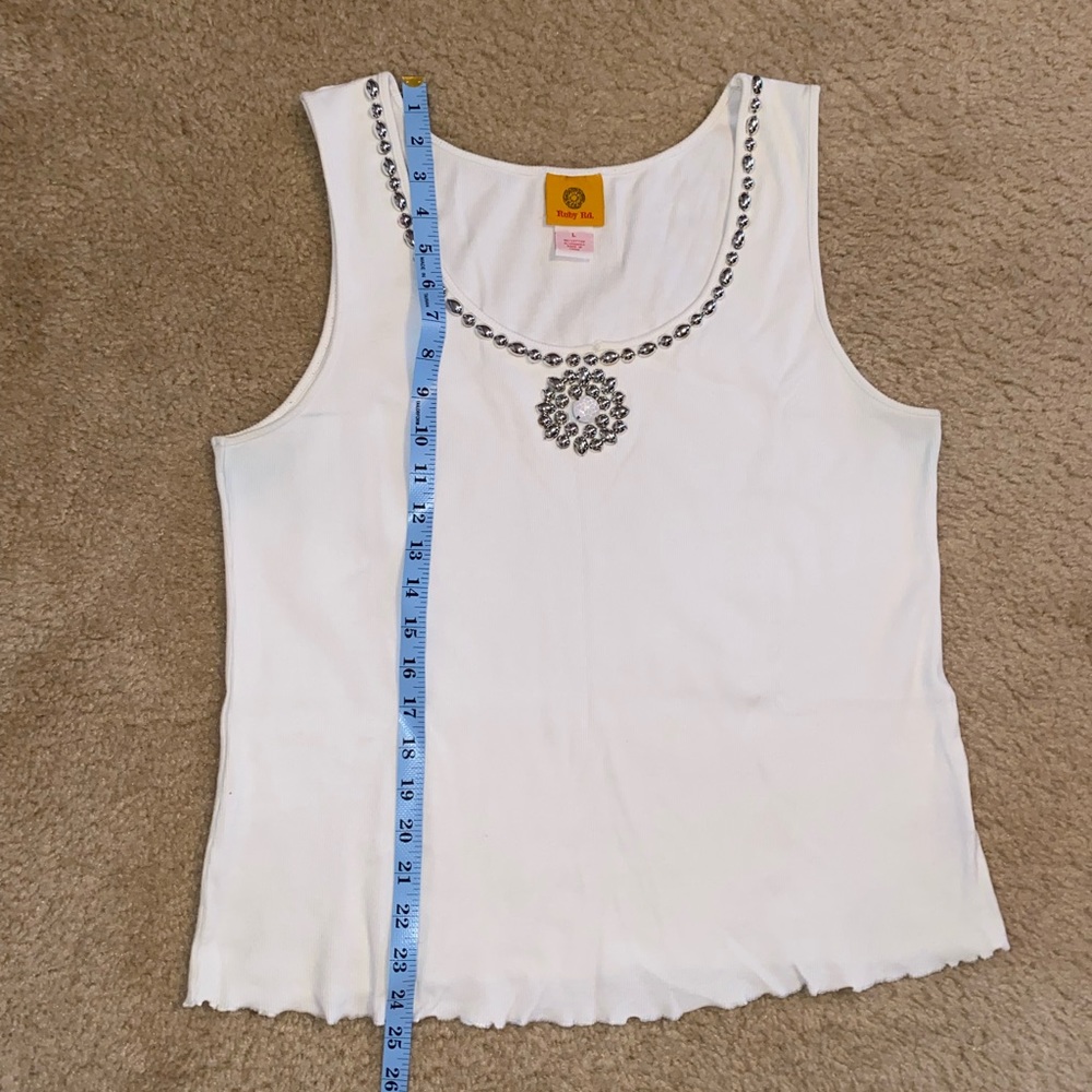 Ruby Rd Accented Top - Picture 9 of 11